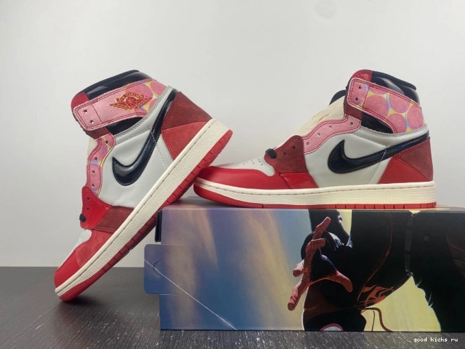 Cheap OG Spider-Man the Across DV1748-601 Spider-Verse High Jordan 1 0712